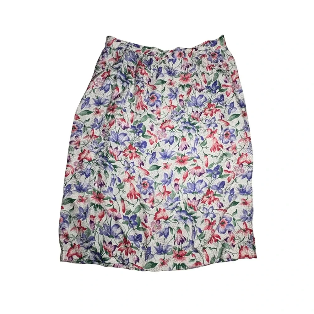 Vintage floral midi